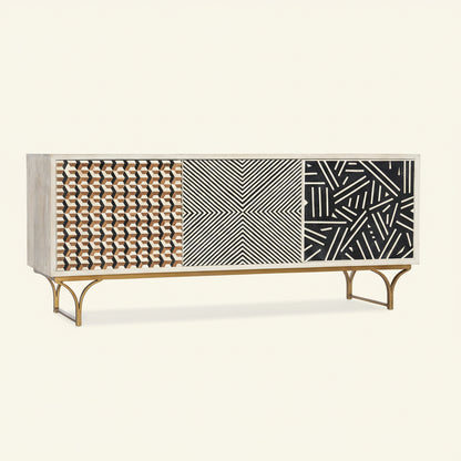 Commerce And Market - Jaiden 3-Door Credenza