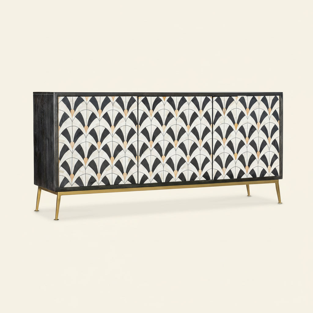 Melange - Renee Credenza - Black