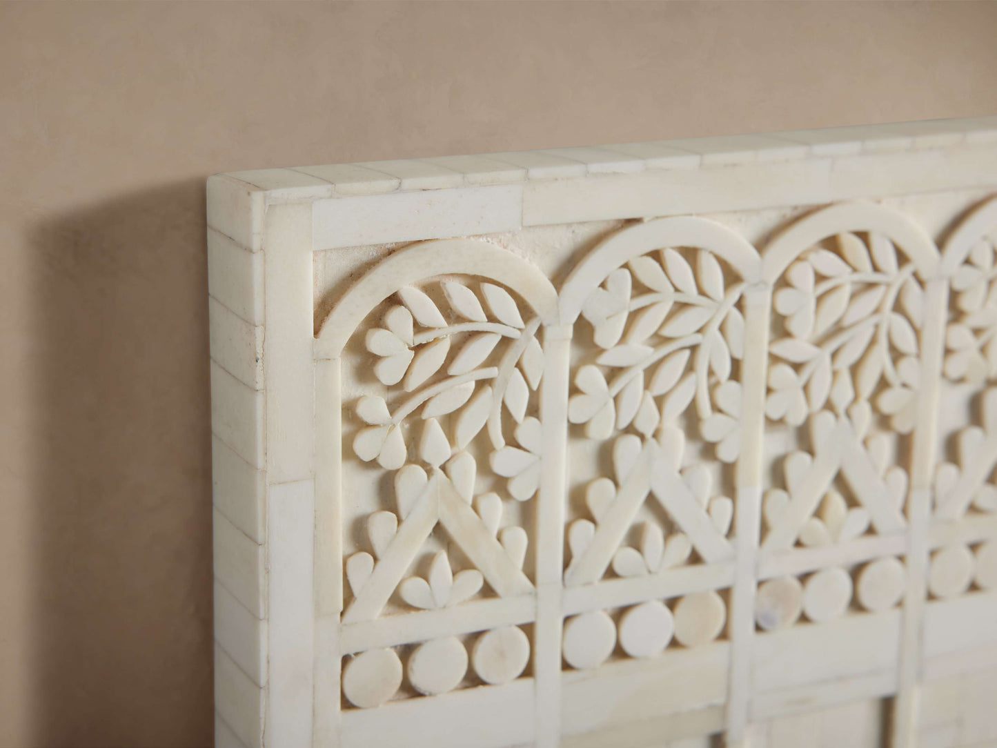 Narrow Natural Bone Inlay Panel - Hansa Handicraft