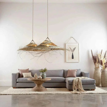 SUMMER VIBES PENDANT SHADE | NATURAL