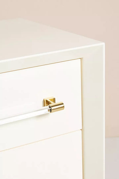 Merriton Six-Drawer Dresser | Modern Dresser Chest of 6 Drawers