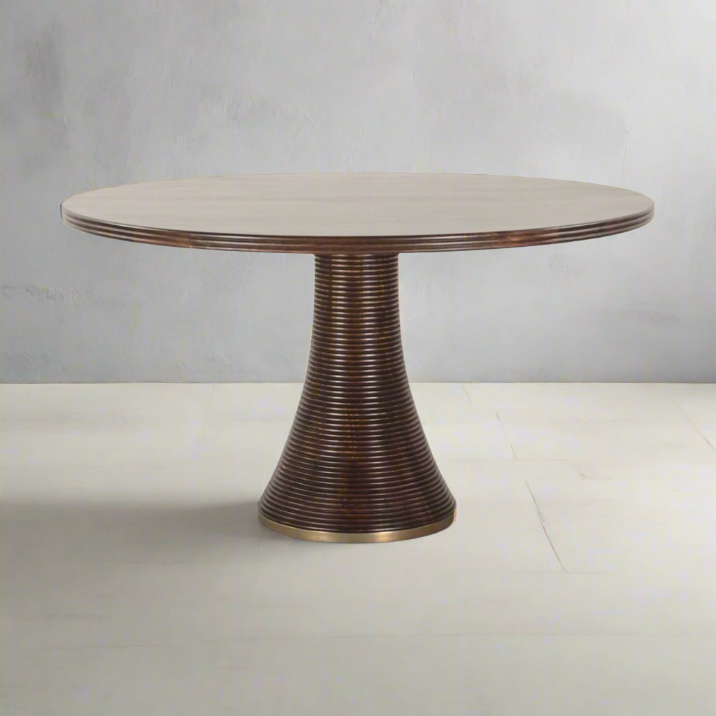 ALMA 54"RD MANGO WOOD DINING