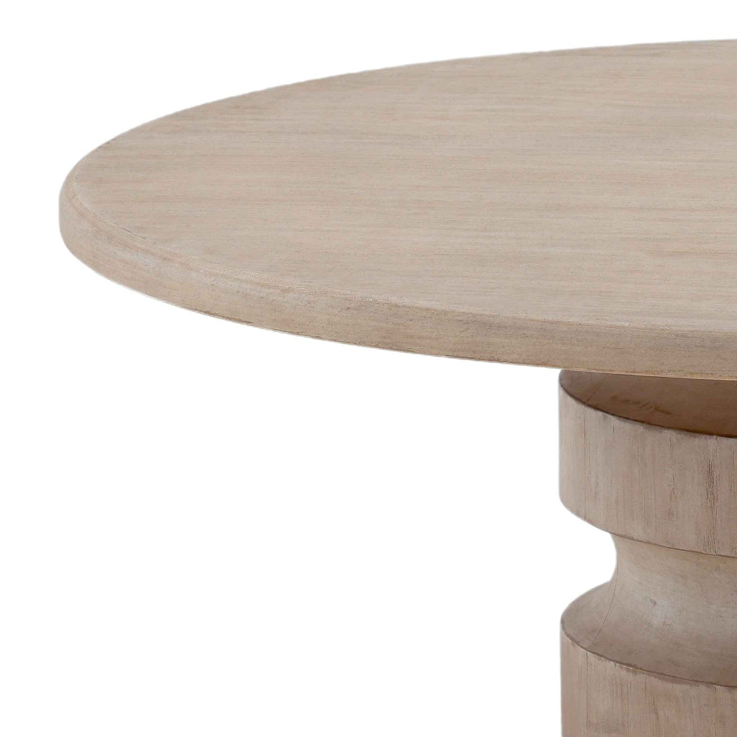 ARYN LIGHT WARM WASH ROUND COFFEE TABLE