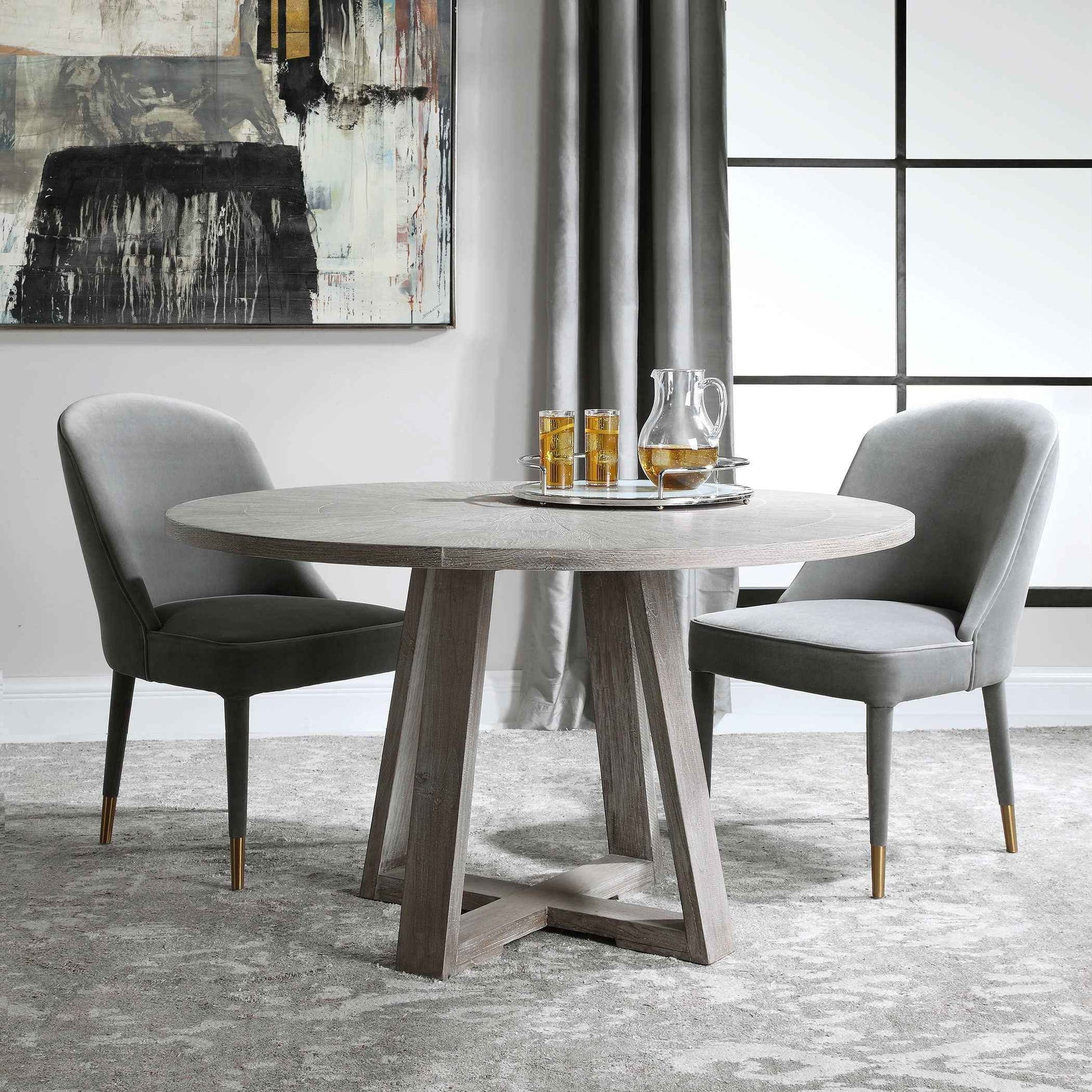 AVILA 52"ROUND DINING TABLE