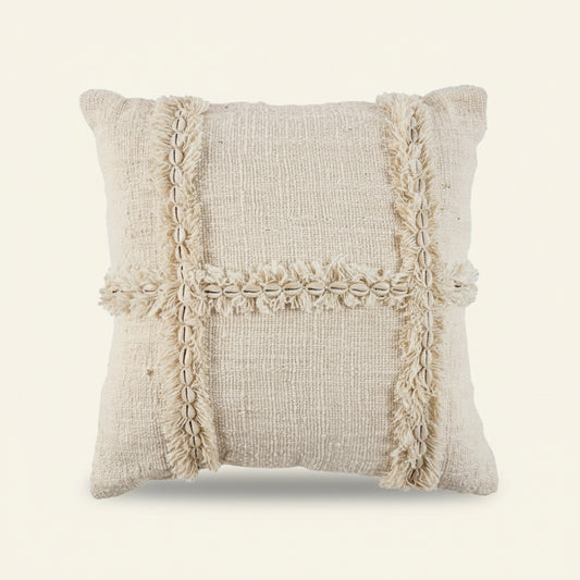 NOMAD CUSHION COVER | SQUARE | NATURAL