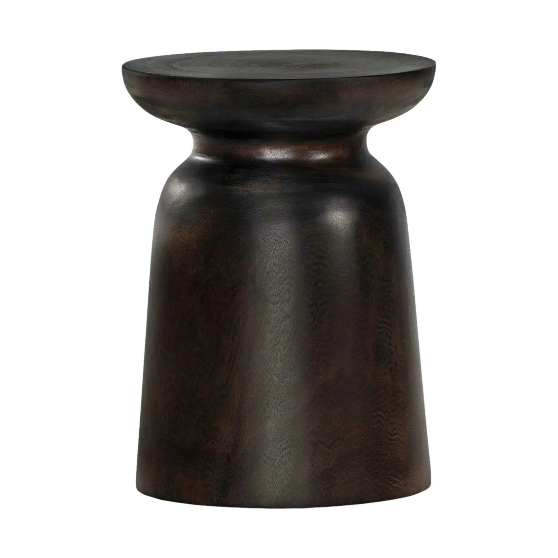 AKONI SIDE TABLE | SMALL | TRUFFLE