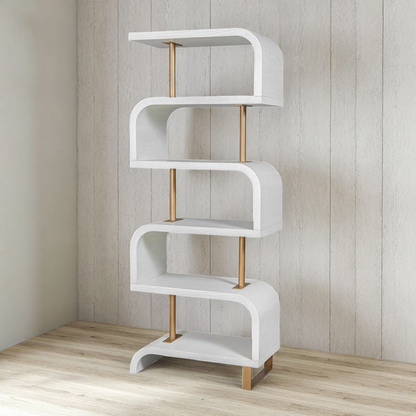 BISA MODERN WHITE ETAGERE