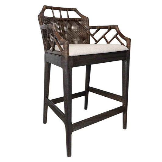 Bahamas Rattan Bar Stool