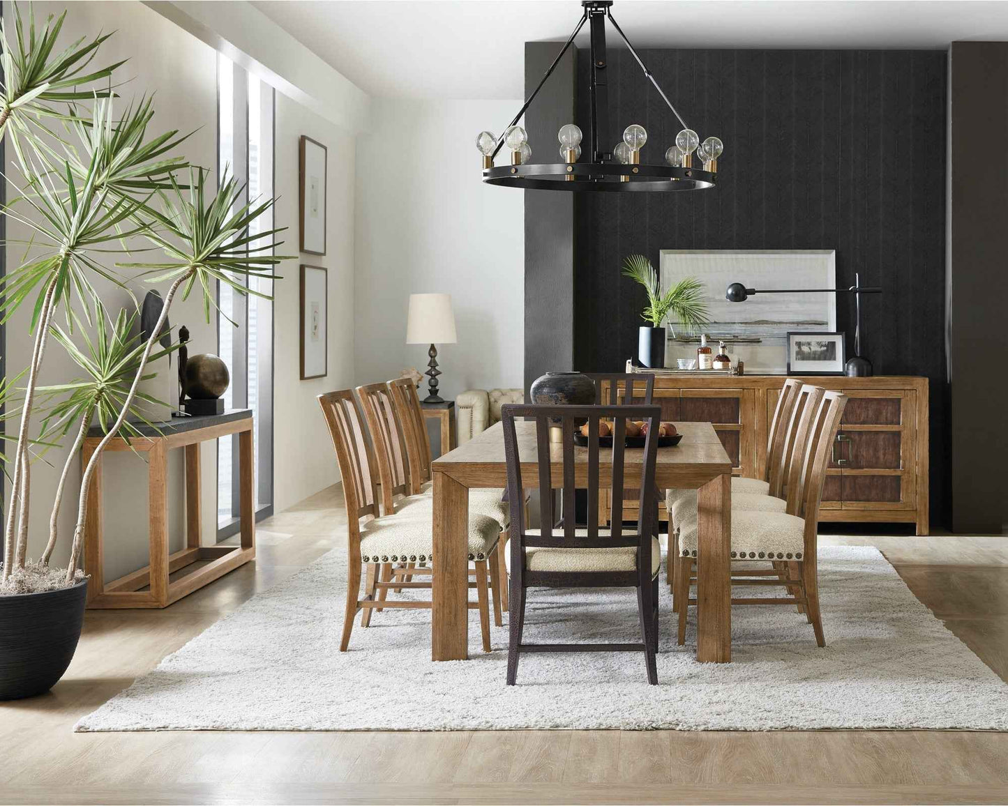 BIG SKY LEG EXTENSION DINING TABLE