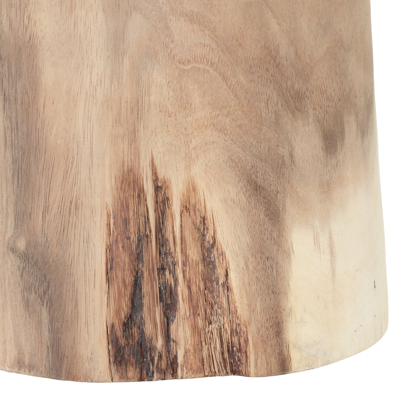 BLOK SIDE TABLE +STOOL | NATURAL