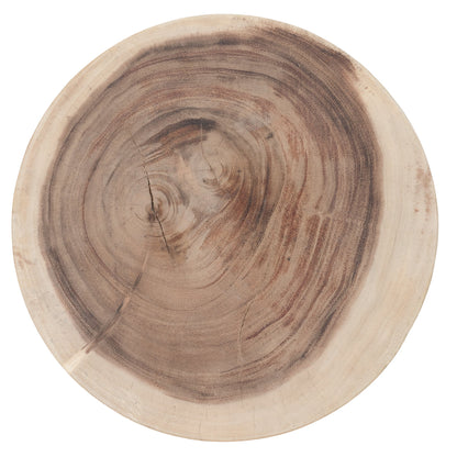 BLOK SIDE TABLE +STOOL | NATURAL