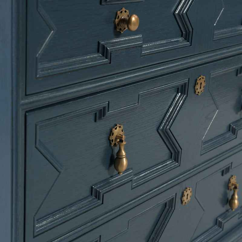 Navy Bordeaux Chest of Drawers