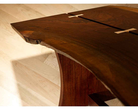 Live-Edge Butterfly Coffee Table