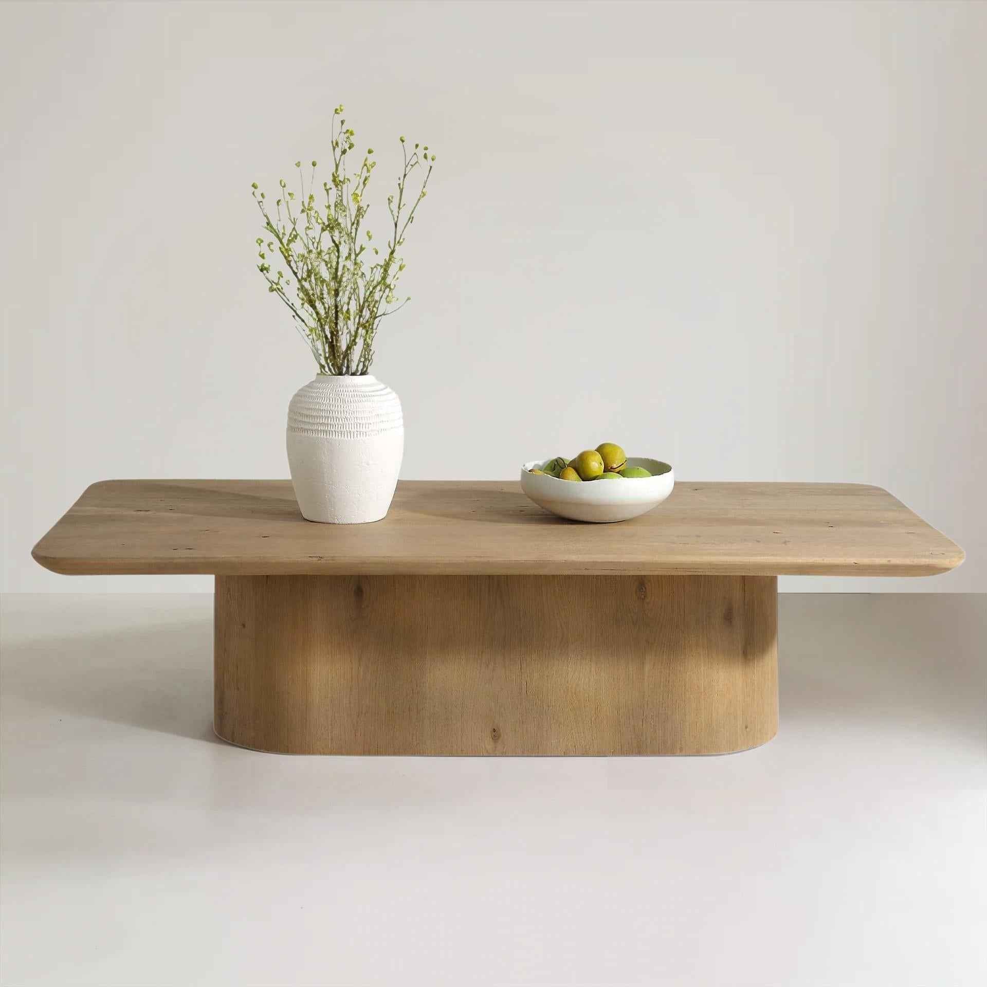 CAMERON AGED NATURAL OAK COFFEE TABLE