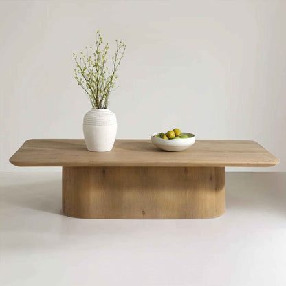 CAMERON AGED NATURAL OAK COFFEE TABLE
