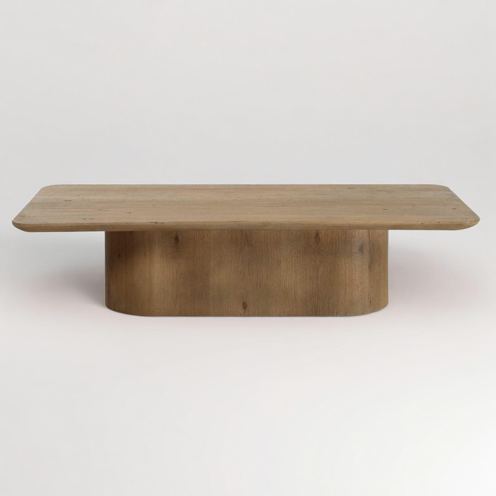 CAMERON AGED NATURAL OAK COFFEE TABLE