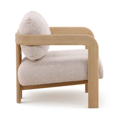CHAVEZ NATURAL BOUCLE ARM CHAIR