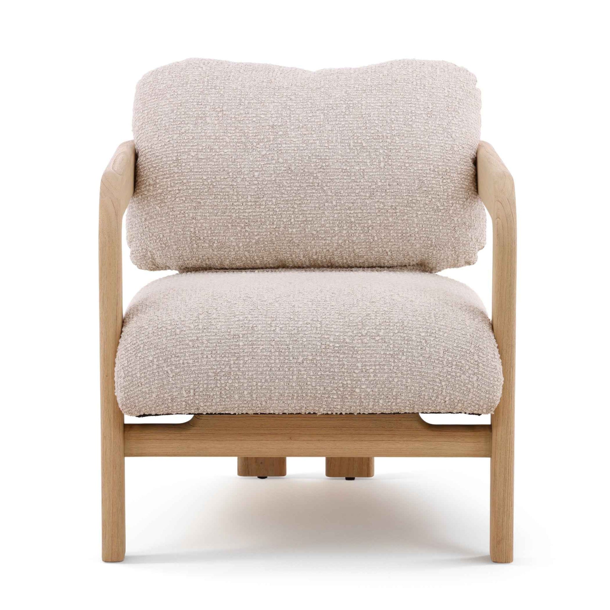 CHAVEZ NATURAL BOUCLE ARM CHAIR