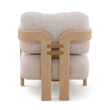CHAVEZ NATURAL BOUCLE ARM CHAIR