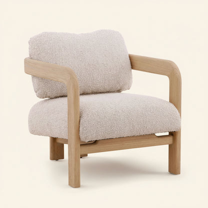 CHAVEZ NATURAL BOUCLE ARM CHAIR