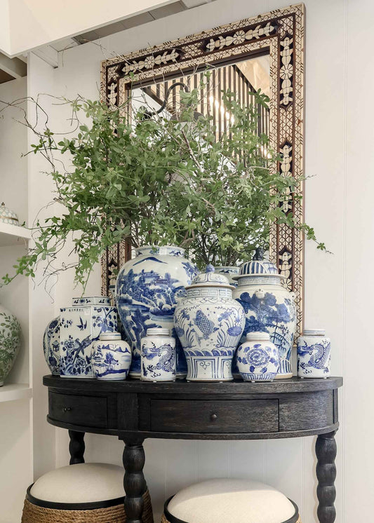 Camden Timber & Bone Mirror