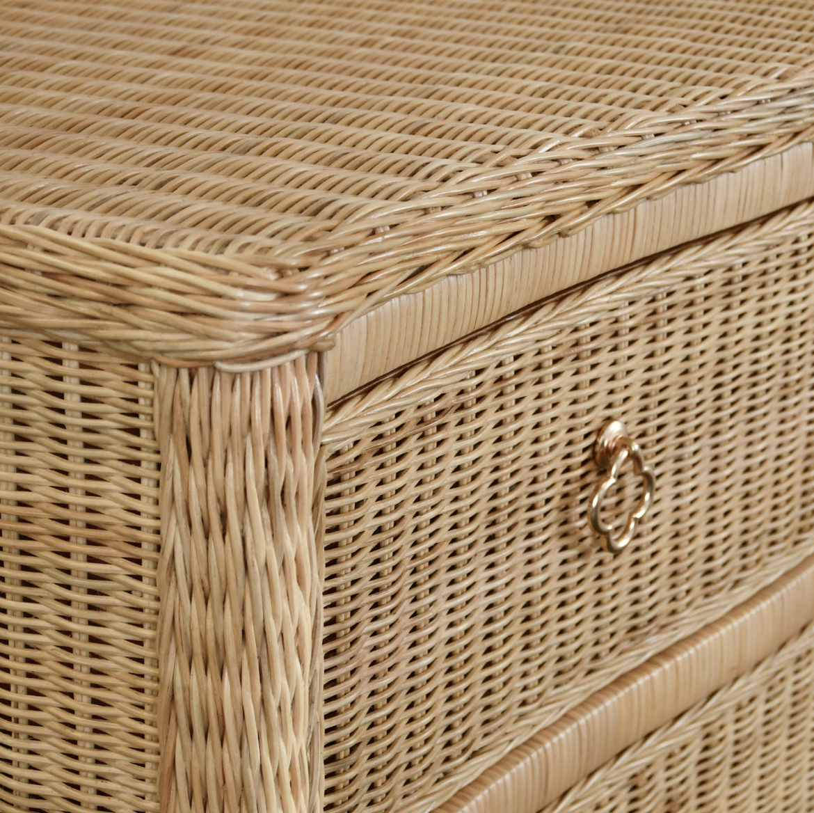 Celine Rattan Chest of Drawers