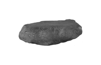 CAST STONE BOULDER INDOOR-OUTDOOR COFFEE TABLE: CHARCOAL