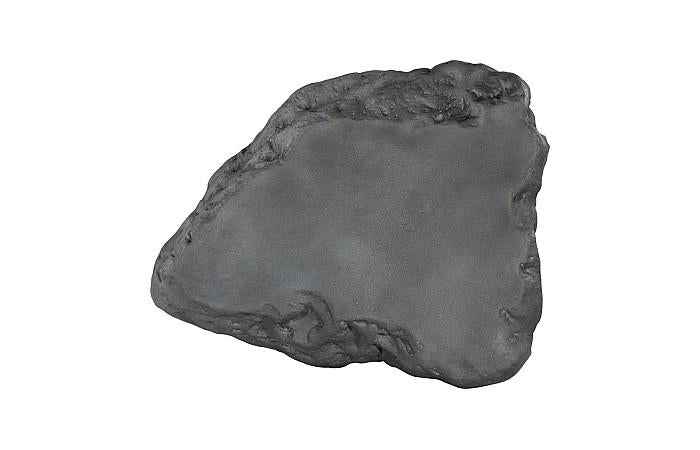 CAST STONE BOULDER INDOOR-OUTDOOR COFFEE TABLE: CHARCOAL