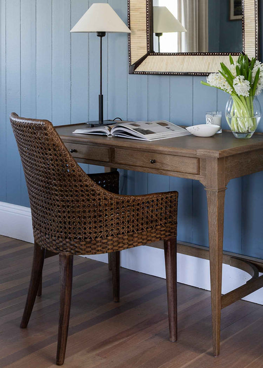 Evelyn Light Timber Desk