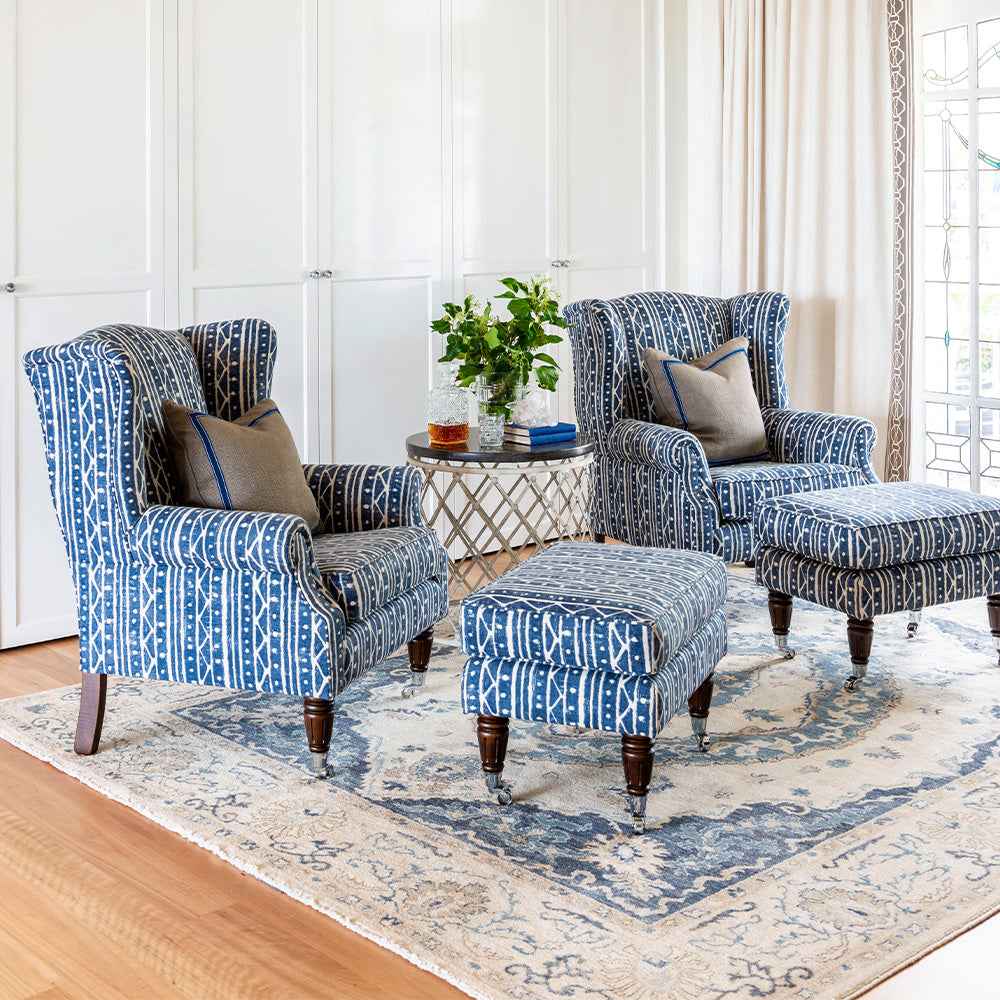 Classic Wingback Armchair