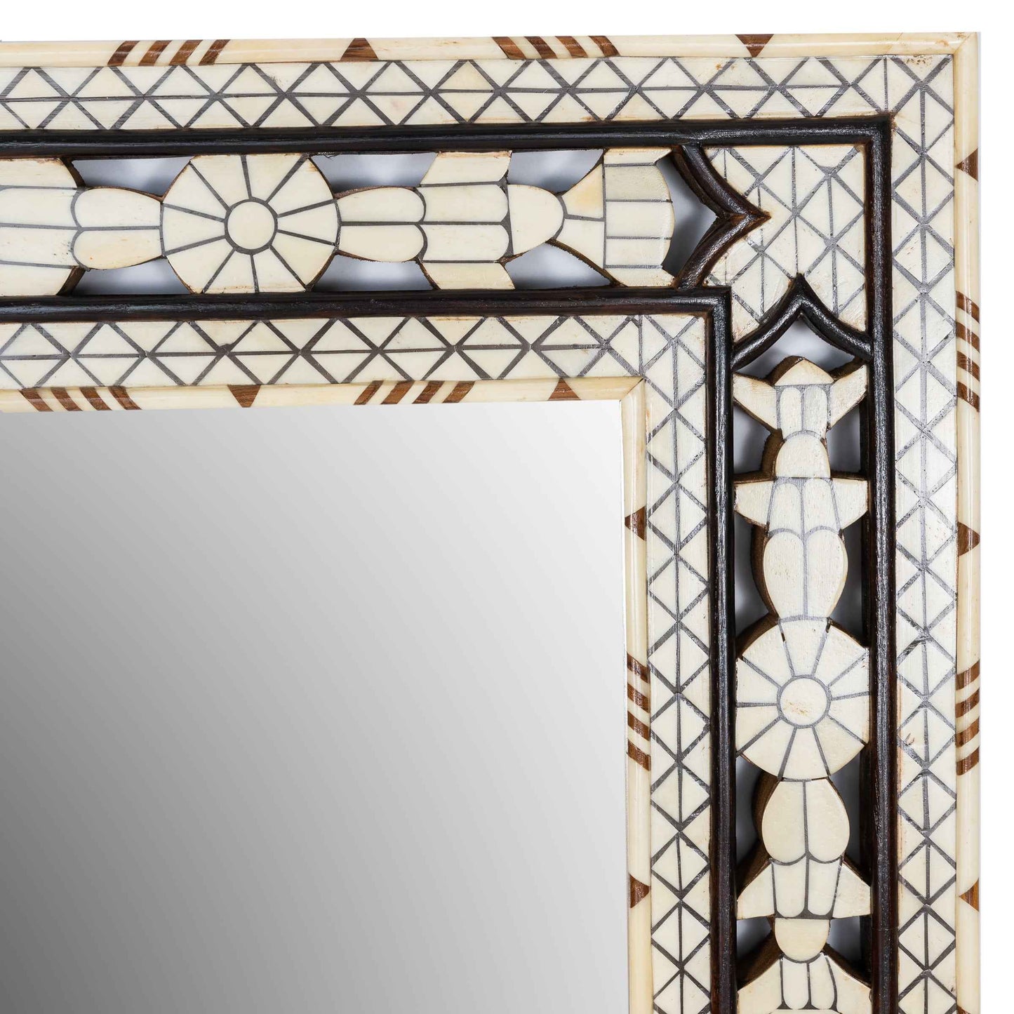 Camden Timber & Bone Mirror