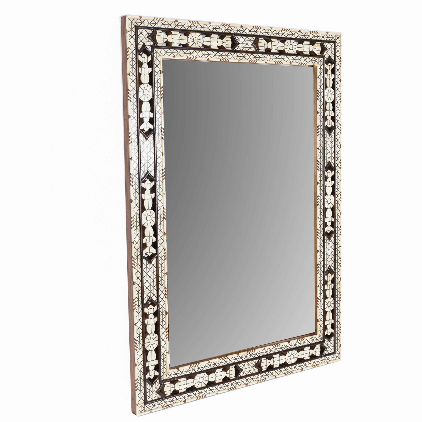 Camden Timber & Bone Mirror