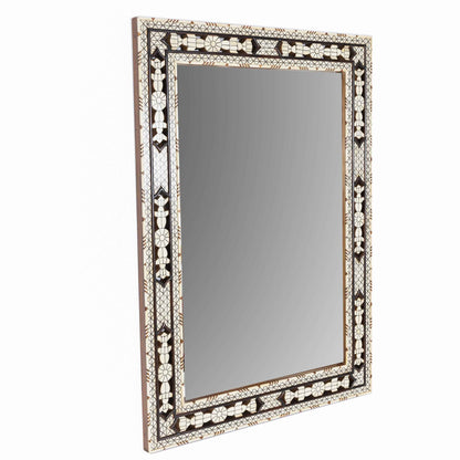 Camden Timber & Bone Mirror