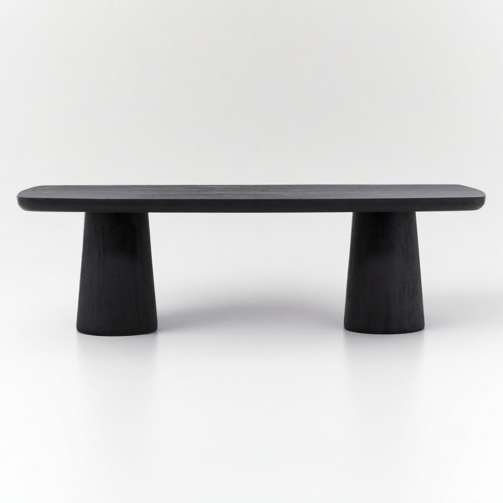 DARIN DINING TABLE: BLACK