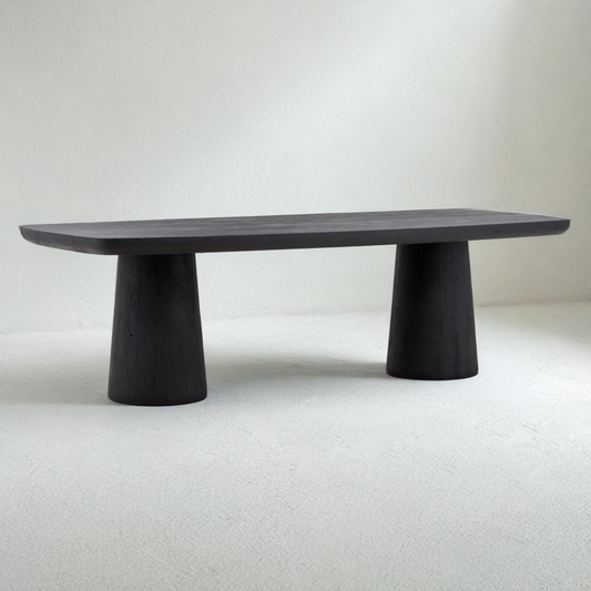 DARIN DINING TABLE: BLACK