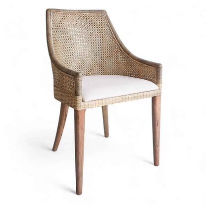 Della Woven Dining Chair