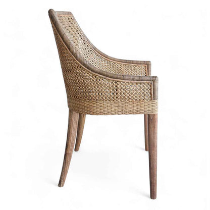 Della Woven Dining Chair