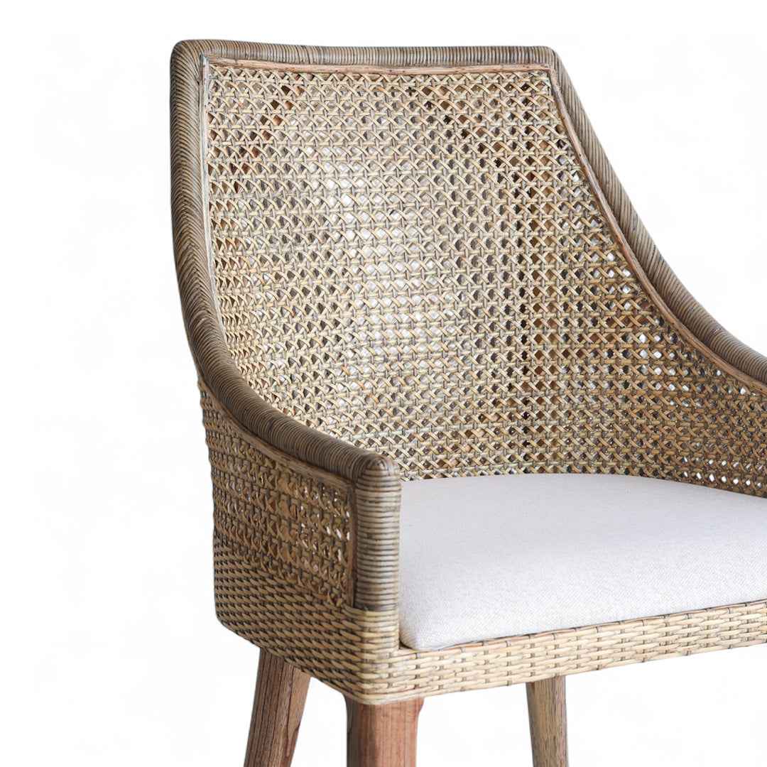 Della Woven Dining Chair