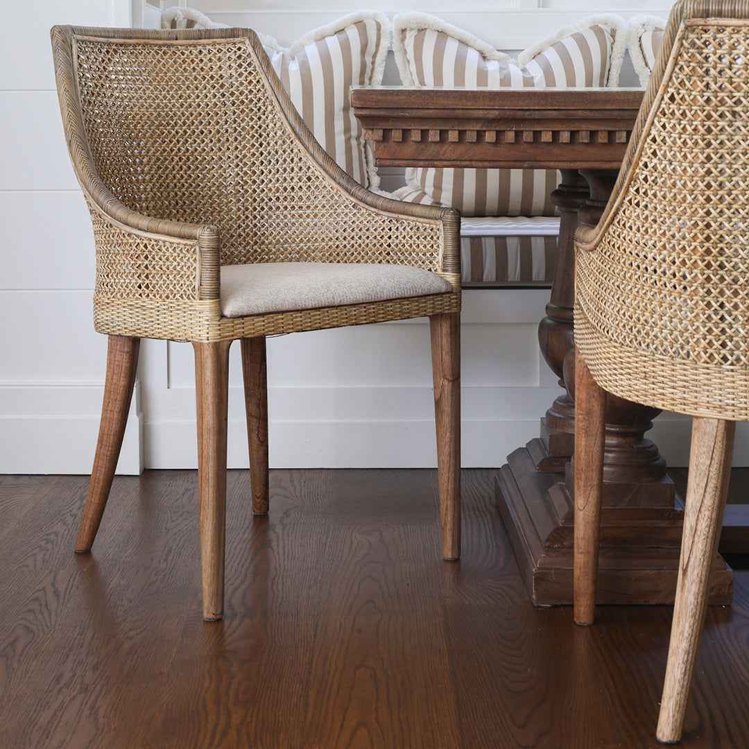 Della Woven Dining Chair