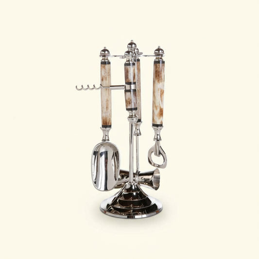 White Bone Bar Tool Set