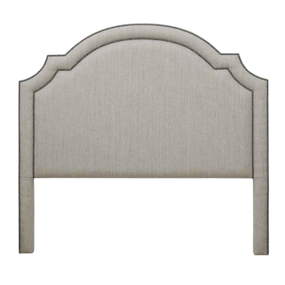 Eliza Bedhead Pumice with Antique Bronze Studs