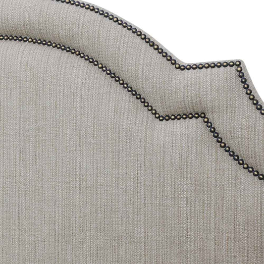 Eliza Bedhead Pumice with Antique Bronze Studs