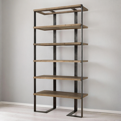 FELIX RECLAIMED OAK DISPLAY SHELF