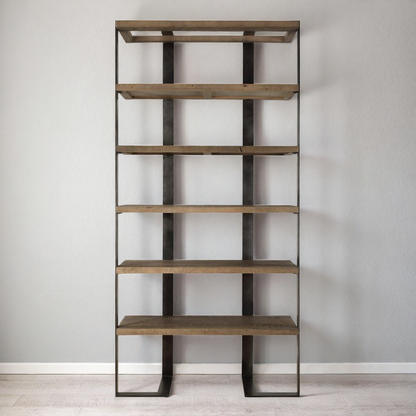 FELIX RECLAIMED OAK DISPLAY SHELF