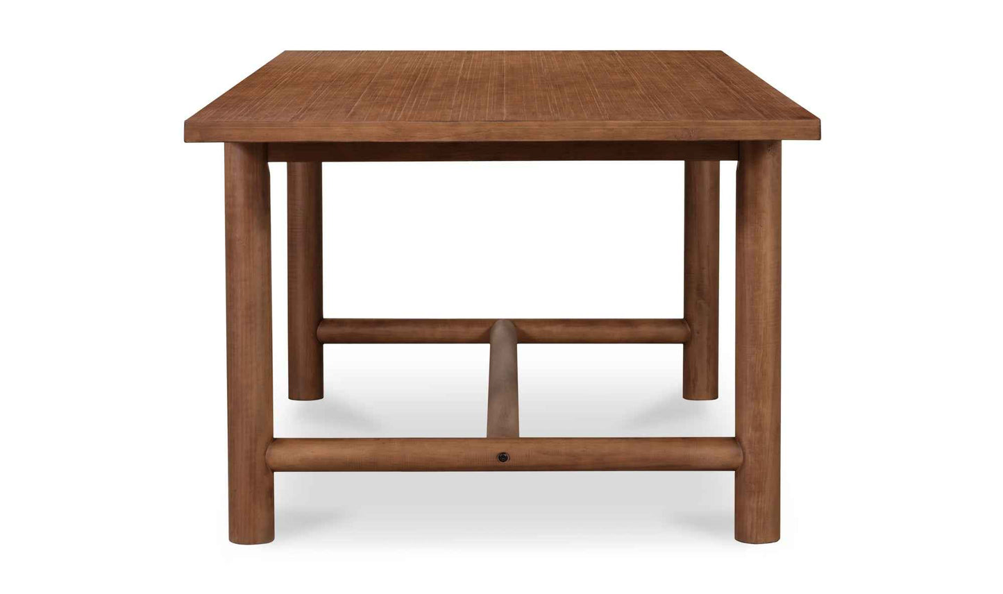 ARDEN DARK PINE WOOD DINING TABLE