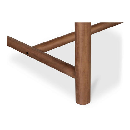 ARDEN DARK PINE WOOD DINING TABLE