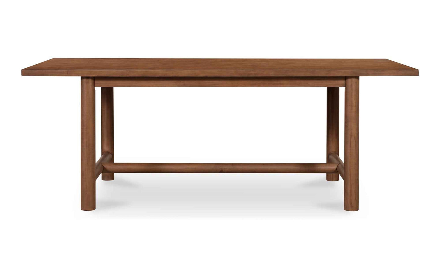 ARDEN DARK PINE WOOD DINING TABLE