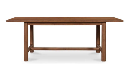 ARDEN DARK PINE WOOD DINING TABLE