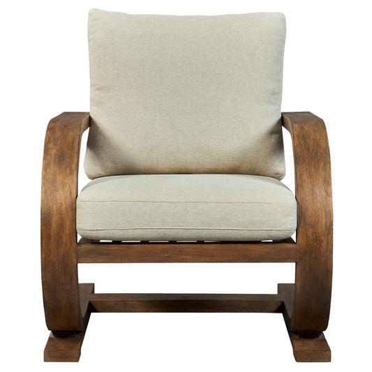 BEDRICH WOODEN ACCENT CHAIR