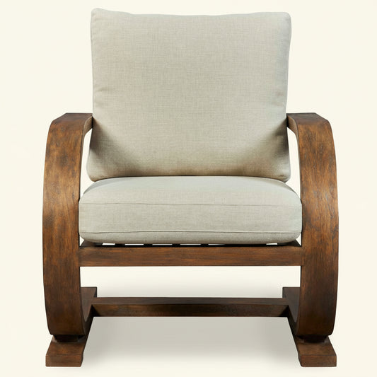 BEDRICH WOODEN ACCENT CHAIR